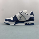 Louis Vuitton Trainer Paris Blue White