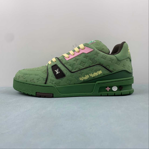 Louis Vuitton Trainer x Tyler the Creator Green