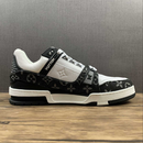 Louis Vuitton Trainer Black White Noir
