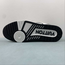 Louis Vuitton Trainer Paris White Black