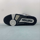 Louis Vuitton Trainer White Blue Grey