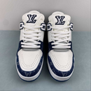 Louis Vuitton Trainer Paris Blue White