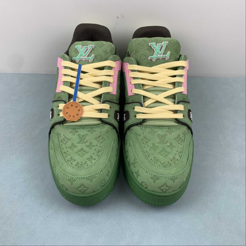 Louis Vuitton Trainer x Tyler the Creator Green