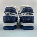 Louis Vuitton Trainer Paris Blue White