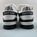 Louis Vuitton Trainer Black White