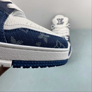 Louis Vuitton Trainer Paris Blue White