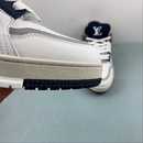 Louis Vuitton Trainer White Blue Grey