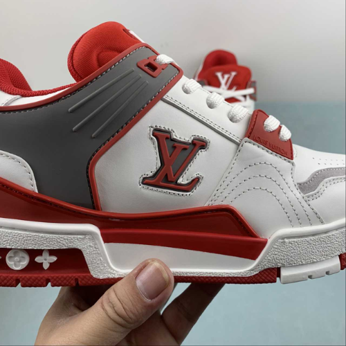 Louis Vuitton Trainer Red White
