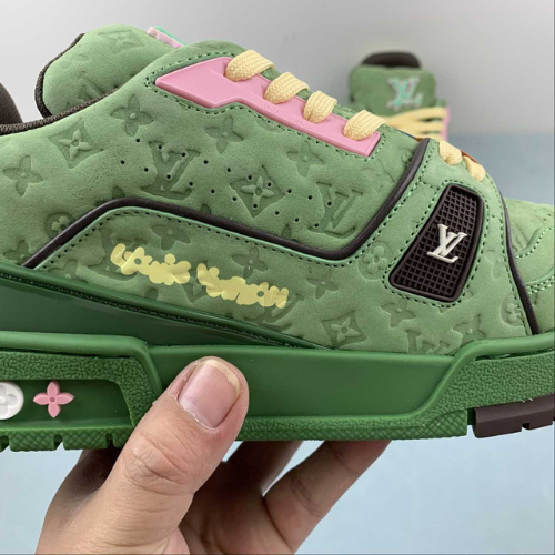 Louis Vuitton Trainer x Tyler the Creator Green