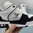 Louis Vuitton Trainer Paris White Black