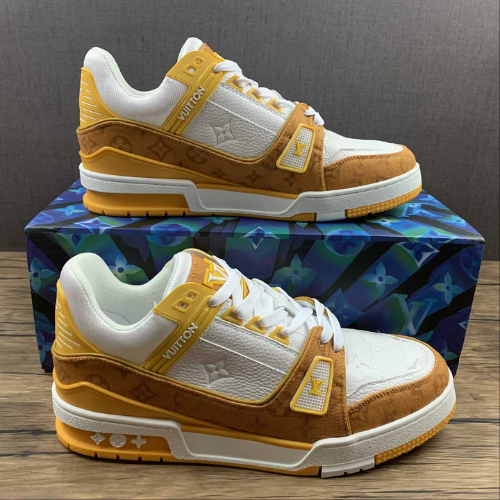 Louis Vuitton Trainer Yellow