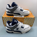 Louis Vuitton Trainer White Blue Grey