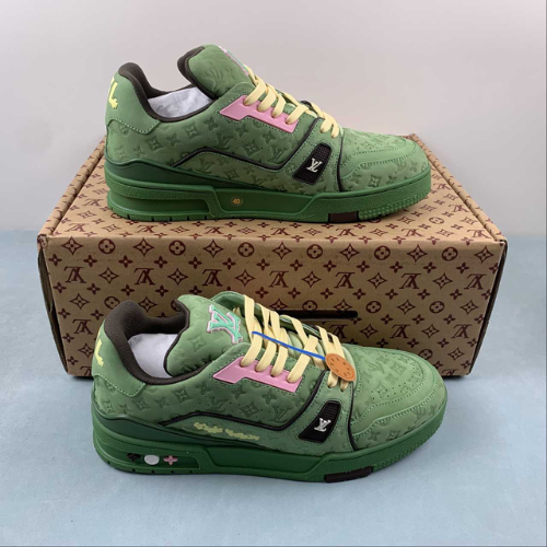 Louis Vuitton Trainer x Tyler the Creator Green
