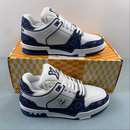 Louis Vuitton Trainer Paris Blue White