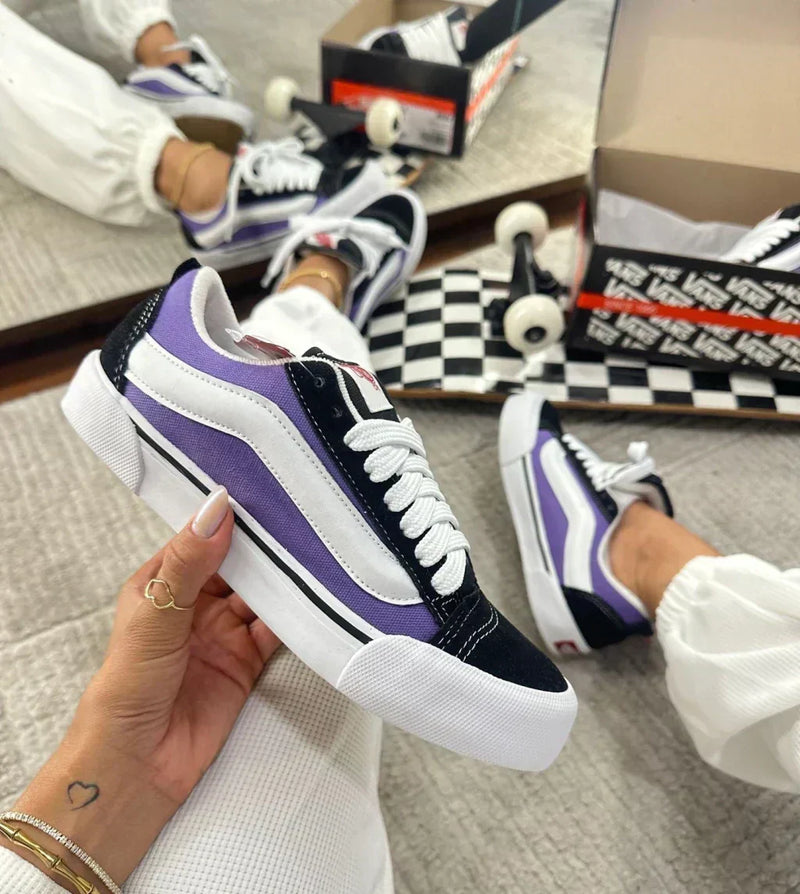 VANS KNU SKOOL LILAS/ PRETO