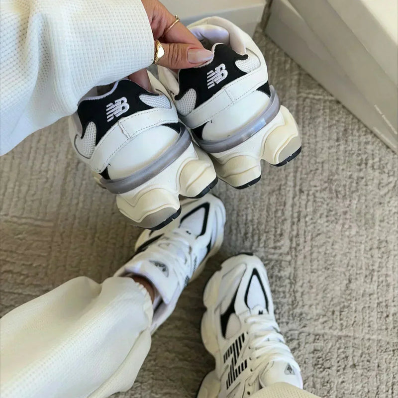 NEWBALANCE 9060 BRANCO PRETO