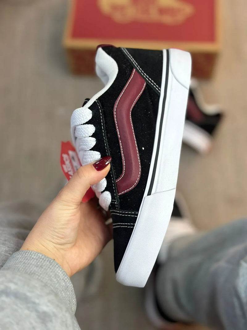 VANS KNU SKOOL PRETO/BORDO